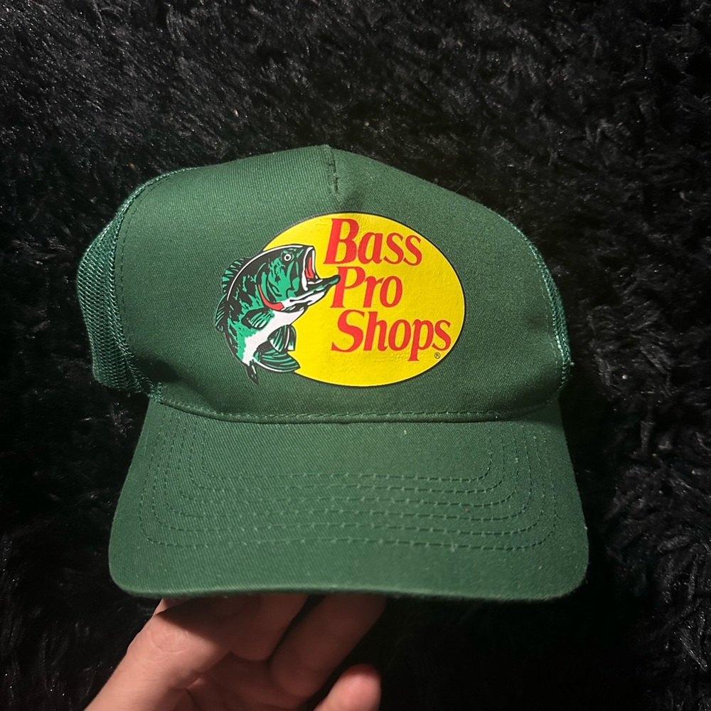 Bass Pro Shops Green Trucker Hat